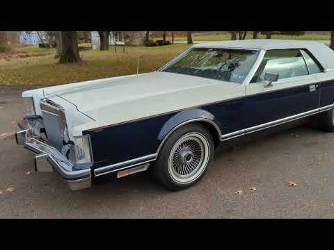 1979 Lincoln Mark V Bill Blass Exterior Walk Around