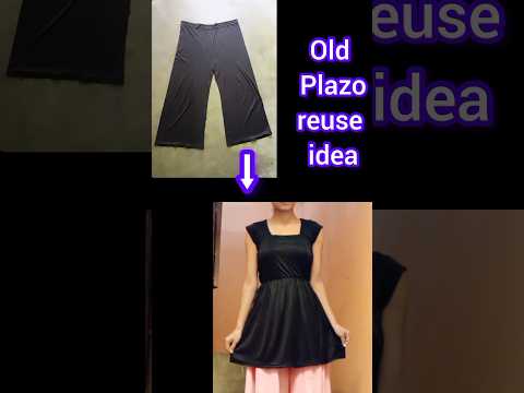 old plazo se kya banaye || old plazo se top kaise banaye ||purane plazo se top kaise banaen