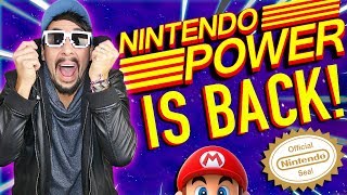 NINTENDO POWER IS BACK! OFFICIAL NINTENDO POWER PODCAST! 😍