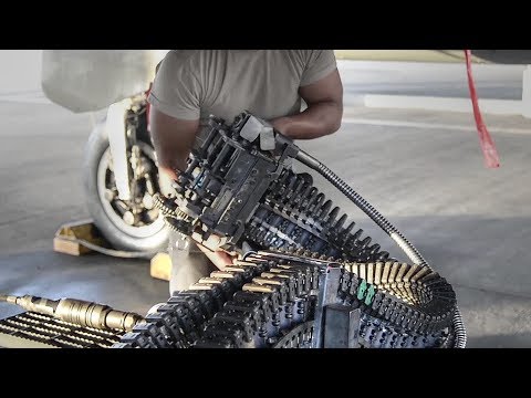 Feeding F-15's Hard-Hitting 20mm Cannon With Hundreds Of Rounds