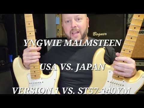 Yngwie Strats ST57-140YM vs US Version 1 Malmsteen! NO PLAY