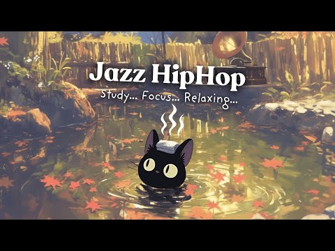 Retro Jazz HipHop 🍁 Lo-fi Chillhop Beats / Perfect for Relaxation with "ONSEN" Hot spring mood