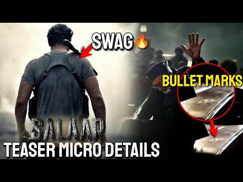 Salaar Teaser Breakdown | Salaar Teaser Micro Details | Vithin cine