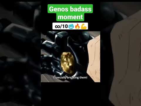 Genos Badass Moment 😶 #genos #onepunchman #shorts