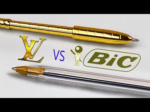 $300 LOUIS VUITTON PEN vs $0 PEN: Which Is Worth The Money?