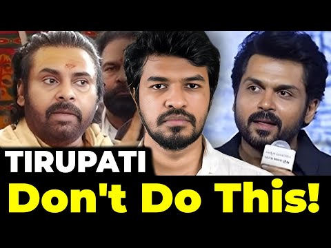 Tirupati Laddu Issue! | Madan Gowri | Tamil | MG Squad 🖖