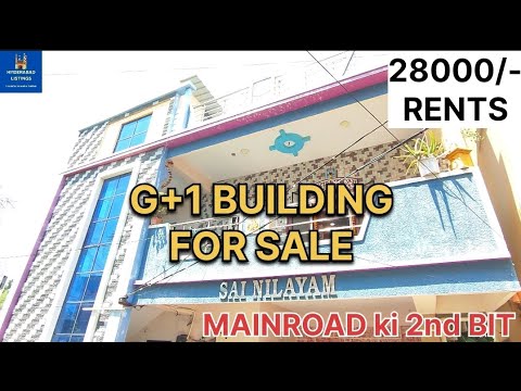 G+1 INDEPENDENT HOUSE FOR SALE/DIRECT MAIN ki 2nd BIT/DON'T MISS/URGENT SALE-7989911823/9550488754