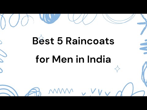 5 Best Raincoats for Men in India 2024 | Online Shopping | Reviews