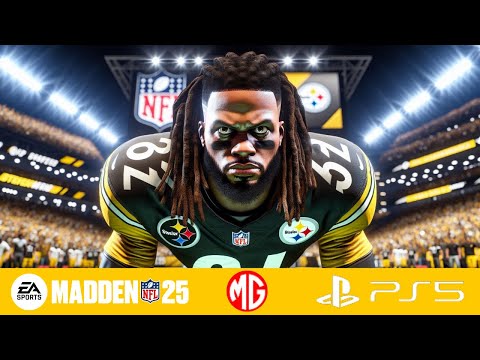 Steelers vs Cowboys Madden 25 PS5 Gameplay Week 5 - MundogamerBrasil