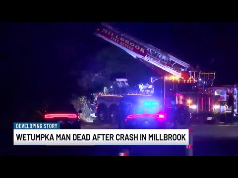 Wetumpka man dead after crash in Millbrook