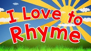 I Love to Rhyme | English Song for Kids | Rhyming for Children | Jack Hartmann