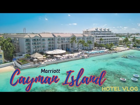 Hotel Vlog 🛎 Grand Cayman Marriott Resort #caymanislands #marriott #travelvlog