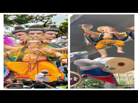 ||Mumbai Ganpati Maha Aagman 2024|| umarkhadi cha raja Aagman 2024||