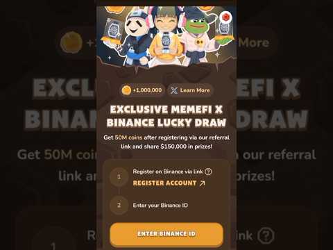 memefi binance connect add #shorts #shortsviral #shortsfeed #memefi #memeficoin #lamamádelamamá