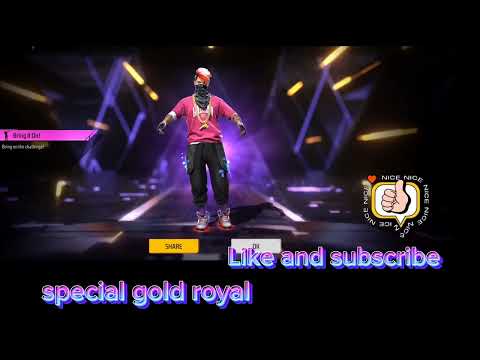 special gold royal 🤩😈 #video #trendingvideos #vital #viralvideo #youtuber #freefire