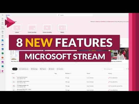 How to use Microsoft Stream | 8 new features