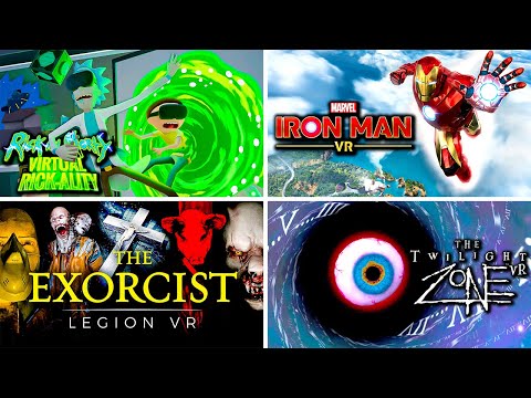 VR Games Based on TV & Movies - Marathon | Rick & Morty | Iron Man | The Exorcist | Twilight Zone