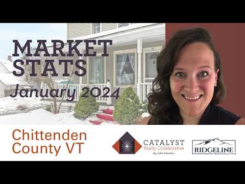 Vermont Real Estate Market Update, January 2024, for Chittenden County