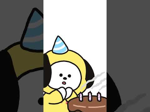 Oops, CHIMMY wanted to blow the candles, too..🥹🎂