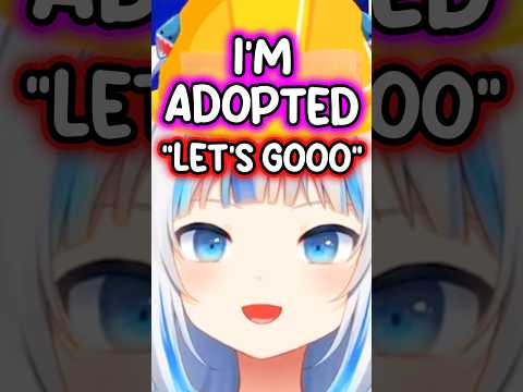 Gura Might be Adopted.. #hololive #hololiveenglish #vtuber