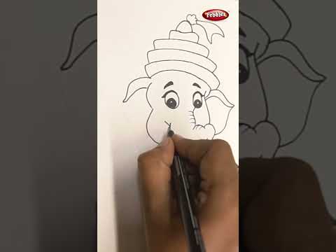 Ganesh Ji Drawing | Ganesh Chaturthi drawing | Lord Ganesh easy drawing