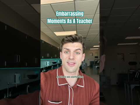 Embarrassing moments as a teacher #teacherlife #teacher #teachersofyoutube #teacherstruggles