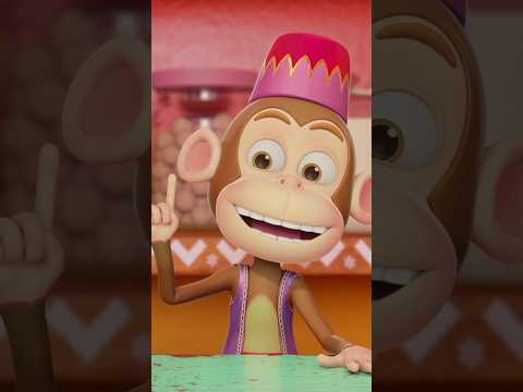 Bandar Ne Kholi Dukan, बंदर ने खोली दुकान #shorts #hindicartoon #funny #monkeyvideo #shortvideo