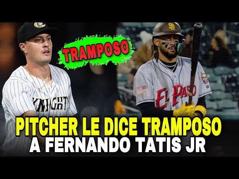 LANZADOR LLAMA TRAMPOSO A FERNANDO TATIS JR DESPUÉS QUE LE CONECTÓ HOME RUN, KADE MCCLURE - MLB Live