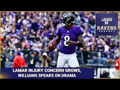 Lamar Jackson injury concerns grow for Baltimore Ravens, Marcus Williams finally speaks on drama