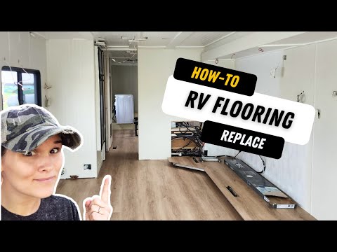 HOW TO REPLACE RV FLOORING || RV RENOVATIONS