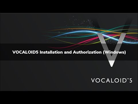 VOCALOID5 Installation and Authorization (Windows)