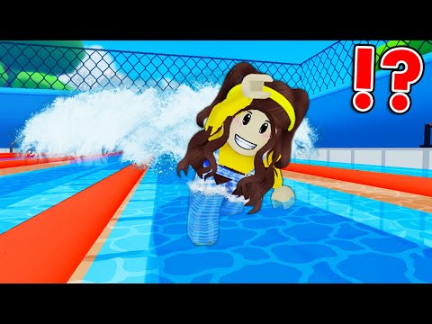 Becoming The Fastest in Roblox Swim Race Simulator