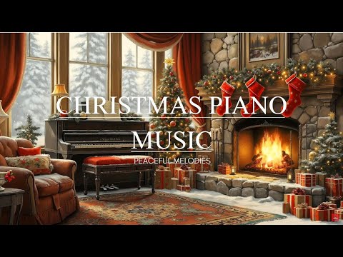 ❄️ Peaceful Christmas Piano Music | Relaxing Holiday Tunes to Warm Your Winter Nights 🎶