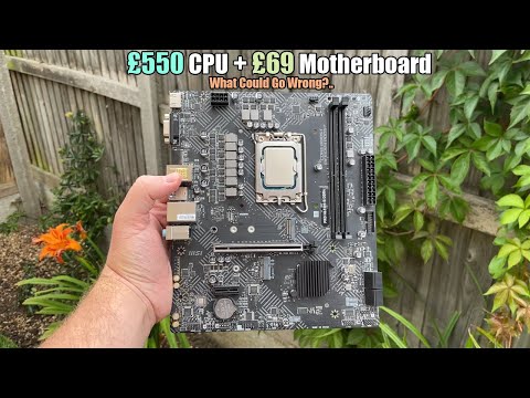 Putting the most expensive CPU in the cheapest motherboard...