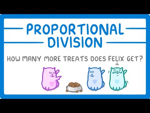 GCSE Maths - Proportional division #86