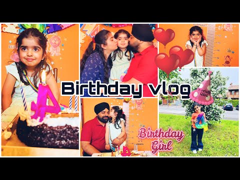 OUR ANGEL ANAYA OFFICIALLY TURNED FOUR TODAY🎂BIRTHDAY CELEBRATION ❤️SINGH LIFESTYLE ITALY🇮🇹VLOGS‼️