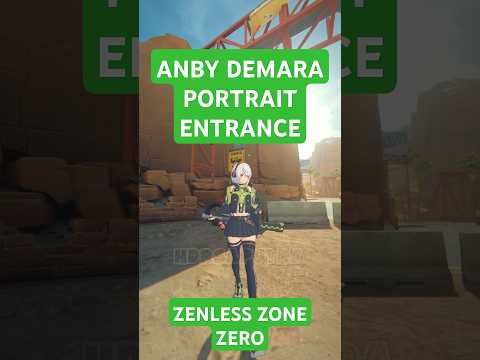 Anby Demara Portrait Entrance so cool #shorts