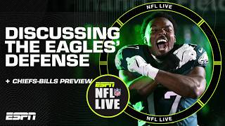 The Eagles' defense have TURNED IT AROUND + How Bills can END Chiefs' win streak | NFL Live