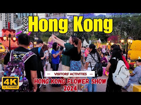 Exploring Hong Kong: Interesting Visitors' Activities on Flower Show 2024