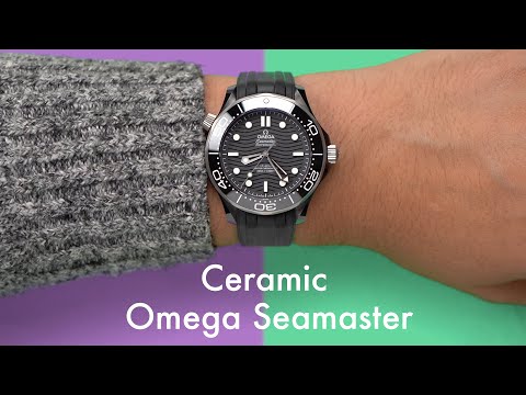 Black Ceramic Omega Seamaster 300