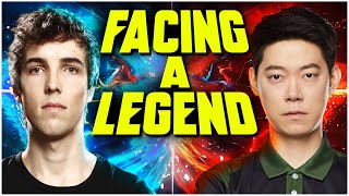 GRUBBY vs MOON - Facing A LEGEND | WC3