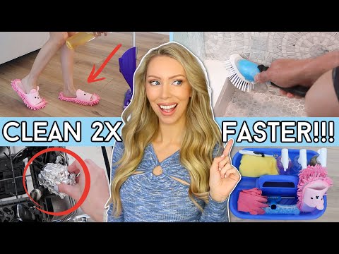 15 TIME-SAVING Cleaning Hacks To Clean 2X Faster!