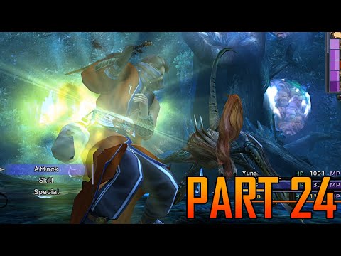 Final Fantasy X HD Remaster - Part 24 - Platinum Walkthrough - Macalania Woods