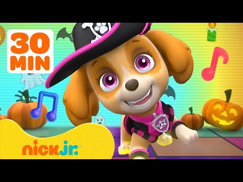 PAW Patrol Skye's HALLOWEEN Music Party! #3 🐾🎃 30 Minutes | Nick Jr. Music