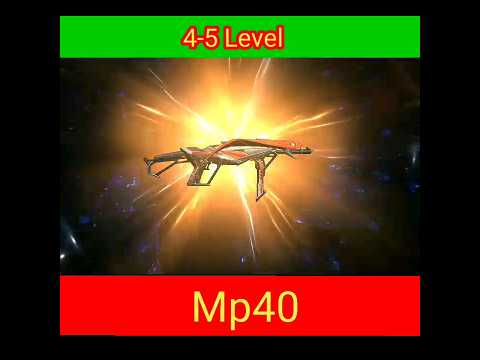 4-5 LEVEL MP40   FREE FIRE 1Million 😃😃 #freefire #freefireindia #short