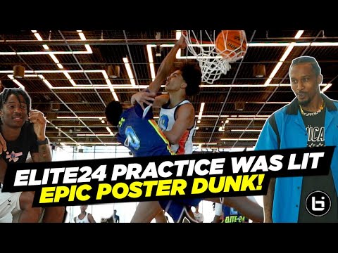 Tahaad Pettiford EPIC POSTER DUNK! Bones Hyland, Brandon Jennings at UA Elite 24 Chicago Scrimmage