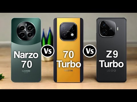 Realme Narzo 70 Vs Realme Narzo 70 Turbo Vs Iqoo Z9 Turbo