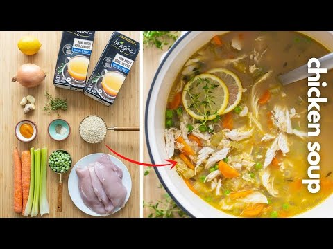 The most DELICIOUS chicken soup!