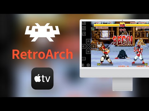 All-in-one simulator RetroArch Apple TV client usage tutorial (CC subtitles)