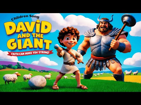 David and the Giant – Faith Can Make You Strong! | Fun Bible Song for Kids